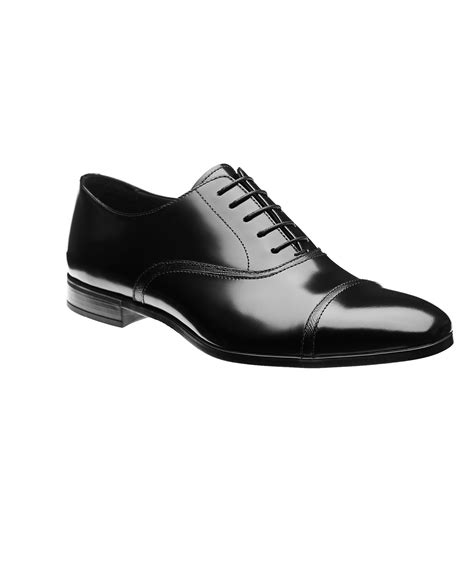 harry rosen prada cap toe leather oxfords|Prada Oxford shoes for Men .